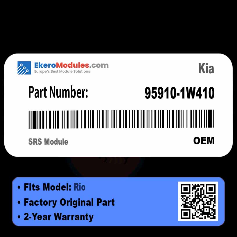 95910-1W410 SRS Module | Kia Rio | Genuine OEM Part