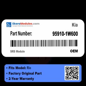 95910-1W600 SRS Module | Kia Rio | Genuine OEM Part