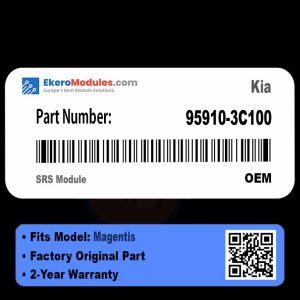 95910-3C100 SRS Module | Kia Magentis | Genuine OEM Part