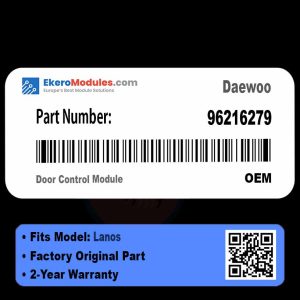 96216279 Door Control Module | Daewoo Lanos | Genuine OEM Part