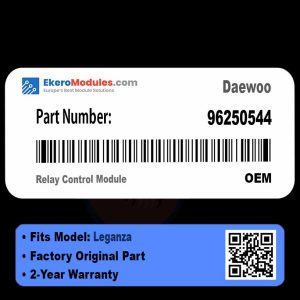 96250544 Relay Control Module | Daewoo Leganza | Genuine OEM Part