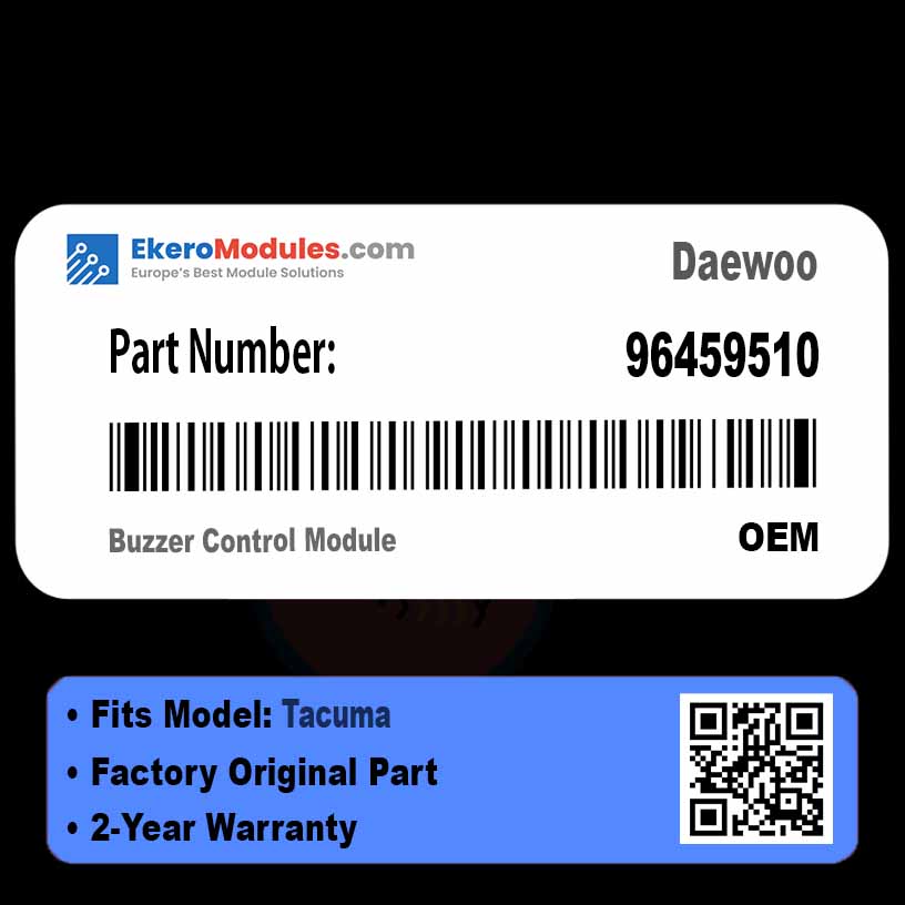 96459510 Buzzer Control Module | Daewoo Tacuma | Genuine OEM Part