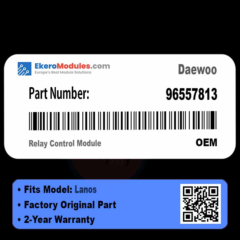 96557813 Relay Control Module | Daewoo Lanos | Genuine OEM Part