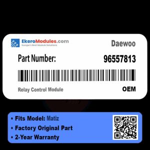 96557813 Relay Control Module | Daewoo Matiz | Genuine OEM Part