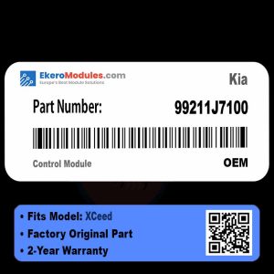 99211J7100 Control Module | Kia XCeed | Genuine OEM Part
