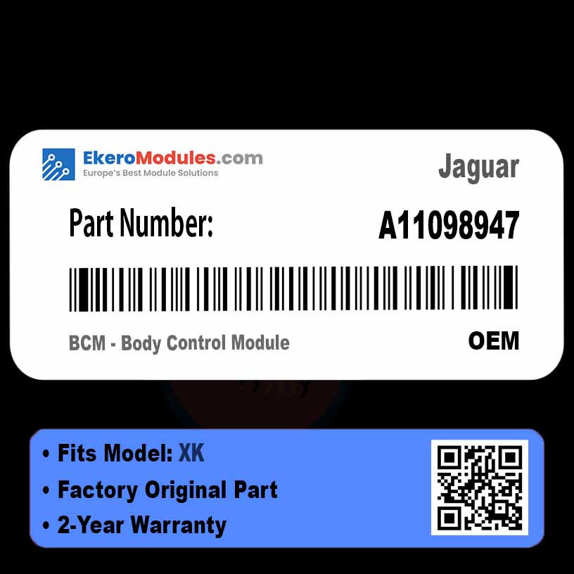 A11098947 BCM - Body Control Module | Jaguar XK | Genuine OEM Part