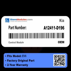 A12411-D196 Control Module | Kia EV6 | Genuine OEM Part