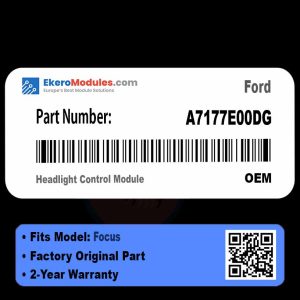A7177E00DG Headlight Control Module | Ford Focus | Genuine OEM Part