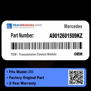 A9012601509KZ TCM - Transmission Control Module | Mercedes 260 | Genuine OEM Part