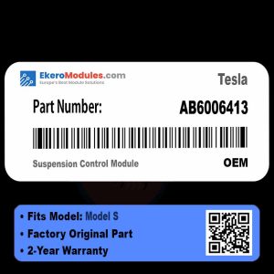 AB6006413 Suspension Control Module | Tesla Model S | Genuine OEM Part