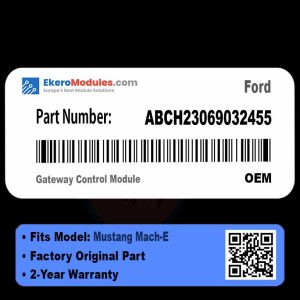 ABCH23069032455 Gateway Control Module | Ford Mustang Mach-E | Genuine OEM Part