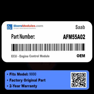 AFM55A02 ECU - Engine Control Module | Saab 9000 | Genuine OEM Part