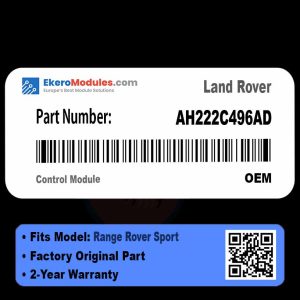 AH222C496AD Control Module | Land Rover Range Rover Sport | Genuine OEM Part