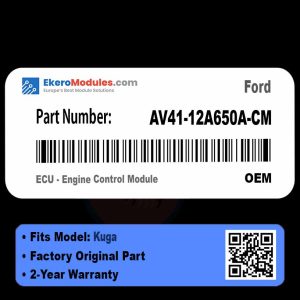 AV41-12A650A-CM ECU - Engine Control Module | Ford Kuga | Genuine OEM Part