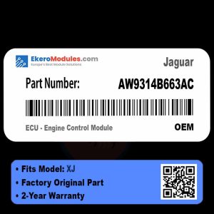 AW93-14B663-AC Seat Control Module | Jaguar XJ | Genuine OEM Part