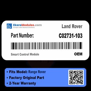 C02731-103 Smart Control Module | Land Rover Range Rover | Genuine OEM Part