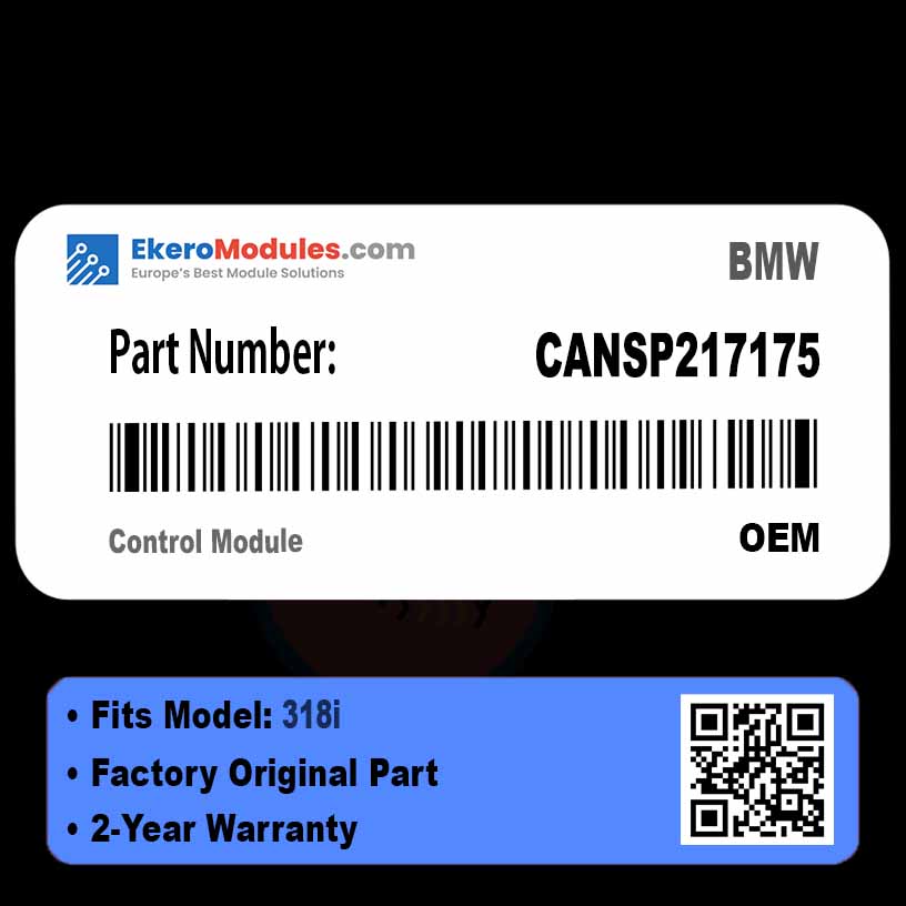 CANSP217175 Control Module | BMW 318i | Genuine OEM Part