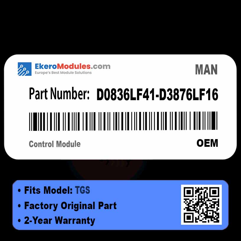 D0836LF41-D3876LF16 Control Module | MAN TGS | Genuine OEM Part