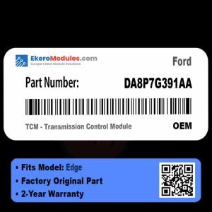 DA8P7G391AA TCM - Transmission Control Module | Ford Edge | Genuine OEM Part