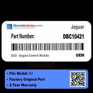 DBC10421 ECU - Engine Control Module | Jaguar XJ | Genuine OEM Part