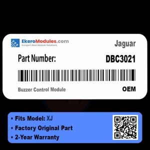 DBC3021 Buzzer Control Module | Jaguar XJ | Genuine OEM Part