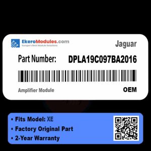 DPLA19C097BA2016 Amplifier Module | Jaguar XE | Genuine OEM Part