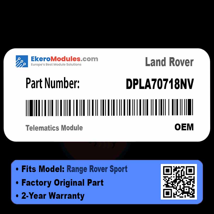 DPLA70718NV Telematics Module | Land Rover Range Rover Sport | Genuine OEM Part