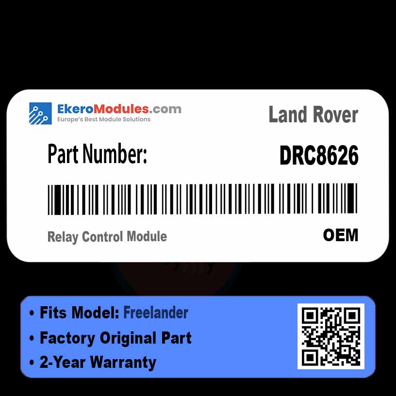 DRC8626 Relay Control Module | Land Rover Freelander | Genuine OEM Part