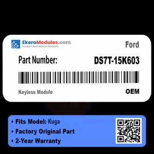 DS7T-15K603 Keyless Module | Ford Kuga | Genuine OEM Part