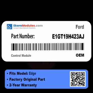 E1GT19H423AJ Control Module | Ford Edge | Genuine OEM Part