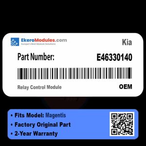E46330140 Relay Control Module | Kia Magentis | Genuine OEM Part