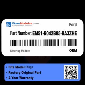 EM51-R042B85-BA3ZHE Steering Module | Ford Kuga | Genuine OEM Part