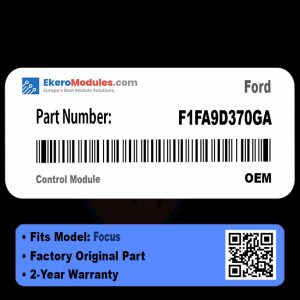 F1FA9D370GA Control Module | Ford Focus | Genuine OEM Part