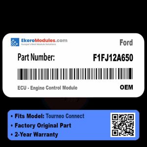 F1FJ12A650 ECU - Engine Control Module | Ford Tourneo Connect | Genuine OEM Part