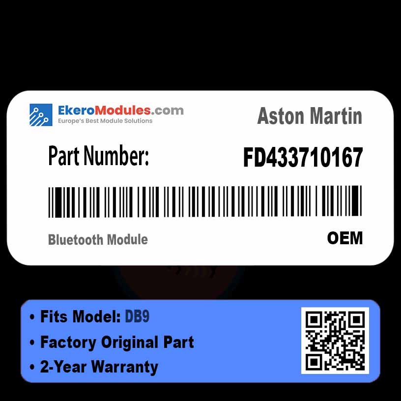 FD433710167 Bluetooth Module | Aston Martin DB9 | Genuine OEM Part