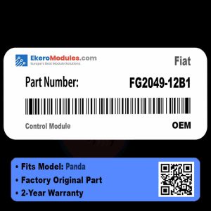 FG2049-12B1 Control Module | Fiat Panda | Genuine OEM Part