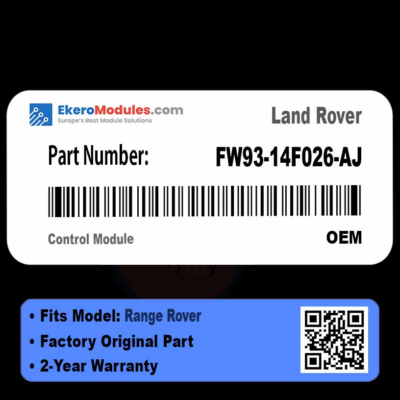FW93-14F026-AJ Control Module | Land Rover Range Rover | Genuine OEM Part
