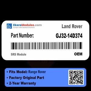 GJ32-14D374 SRS Module | Land Rover Range Rover | Genuine OEM Part
