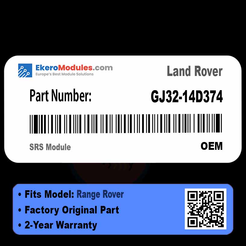 GJ32-14D374 SRS Module | Land Rover Range Rover | Genuine OEM Part