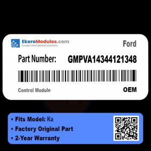 GMPVA14344121348 Control Module | Ford Ka | Genuine OEM Part
