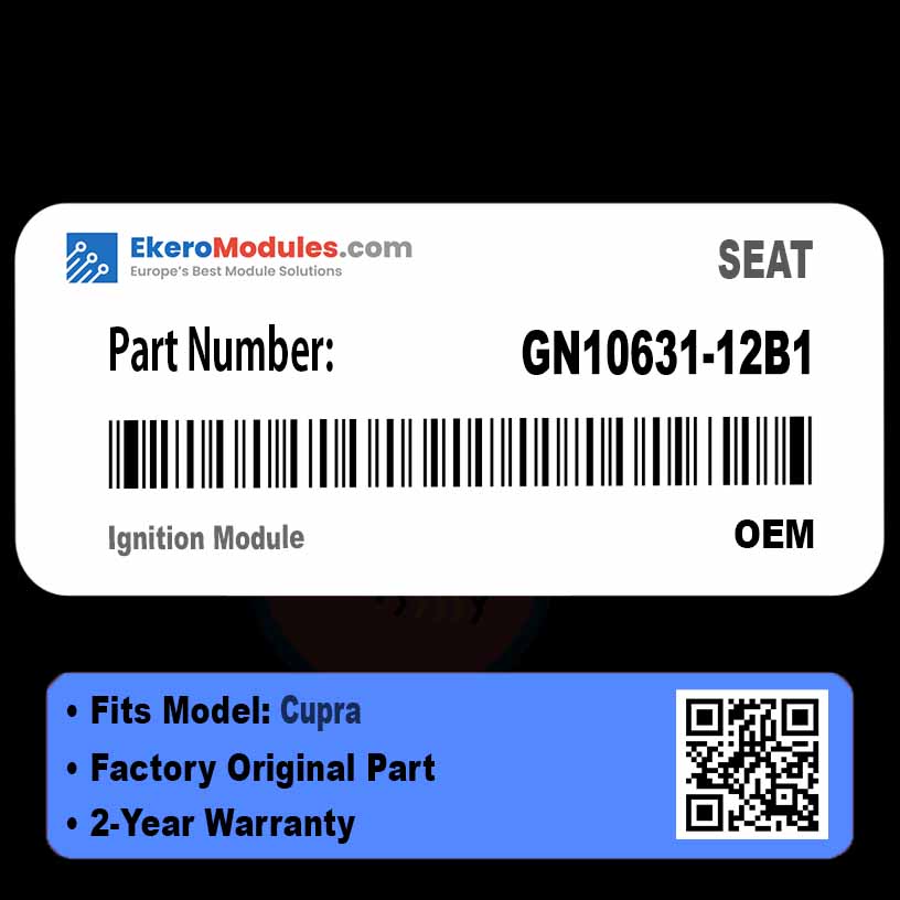 GN10631-12B1 Ignition Module | SEAT Cupra | Genuine OEM Part