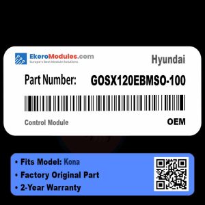 GOSX120EBMSO-100 Control Module | Hyundai Kona | Genuine OEM Part