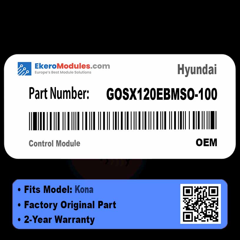 GOSX120EBMSO-100 Control Module | Hyundai Kona | Genuine OEM Part