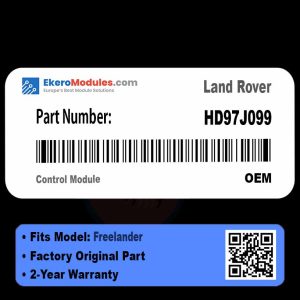 HD97J099 Control Module | Land Rover Freelander | Genuine OEM Part