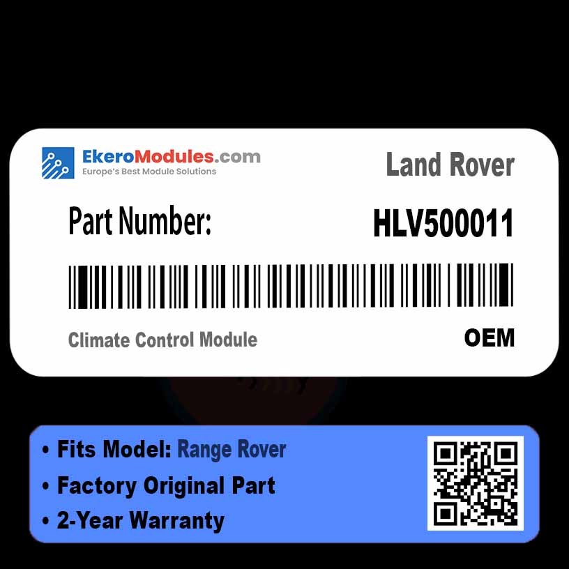 HLV500011 Climate Control Module | Land Rover Range Rover | Genuine OEM Part
