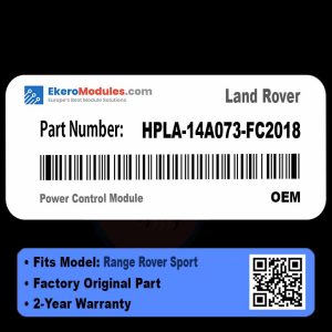 HPLA-14A073-FC2018 Power Control Module | Land Rover Range Rover Sport | Genuine OEM Part