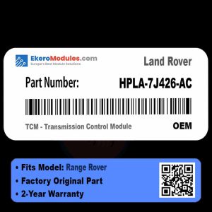 HPLA-7J426-AC TCM - Transmission Control Module | Land Rover Range Rover | Genuine OEM Part