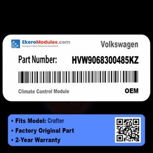 HVW9068300485KZ Climate Control Module | Volkswagen Crafter | Genuine OEM Part