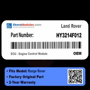 HY3214F012 ECU - Engine Control Module | Land Rover Range Rover | Genuine OEM Part