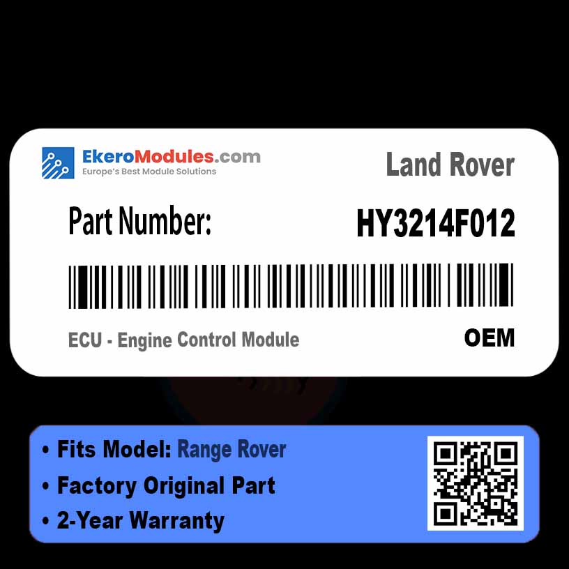 HY3214F012 ECU - Engine Control Module | Land Rover Range Rover | Genuine OEM Part
